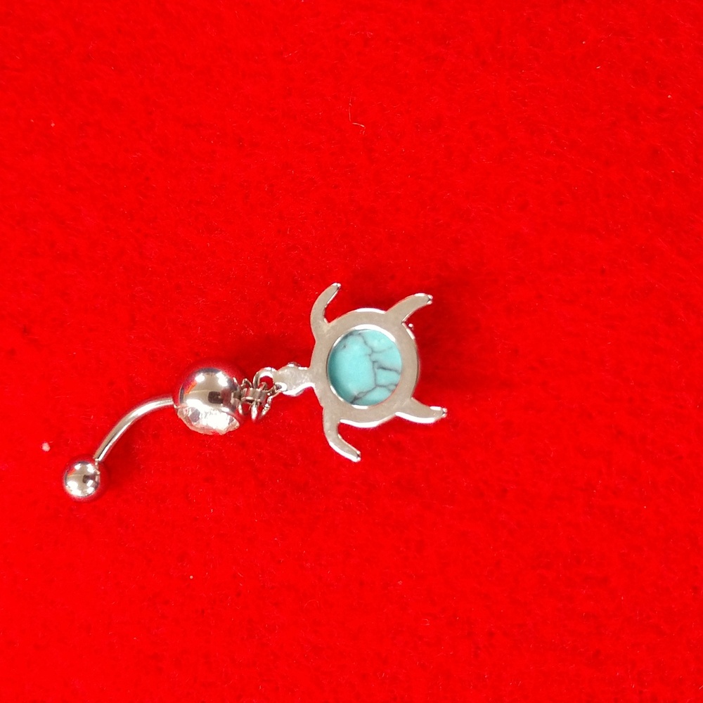 Turtle Belly Ring - image 3